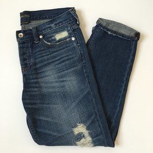 Abercrombie Distressed Boyfriend Jeans